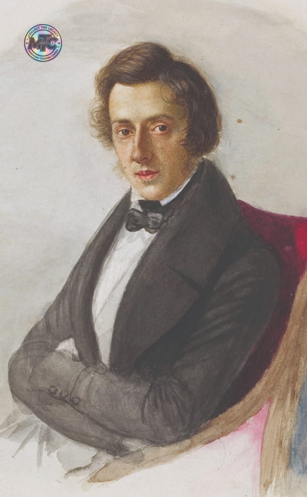 Epic Composers Karten-Vorderseite von Frédéric Chopin